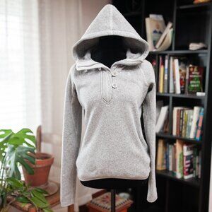 The North Face Hoodie Women S Gray Pullover Cozy Gorpcore Hooded  PocketY2K Boho
